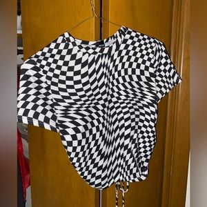 Windsor Open Back Crop Top